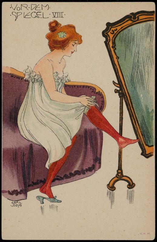 Vor dem Spiegel VIII, from the series In Front of the Mirror