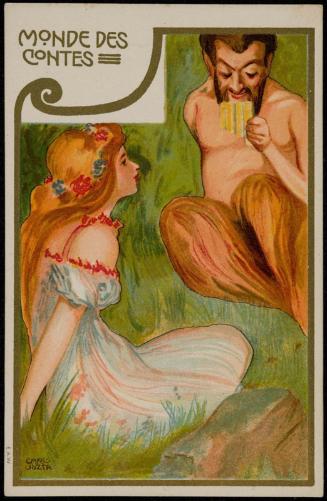 Centaur playing a lute, from the series World of Fairytales