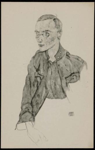 Portrait of a man with glasses