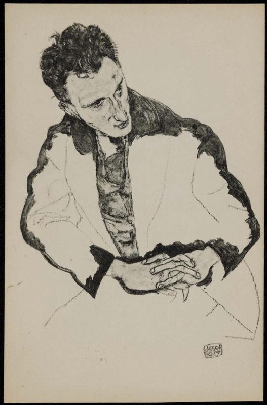 Man with hands folded