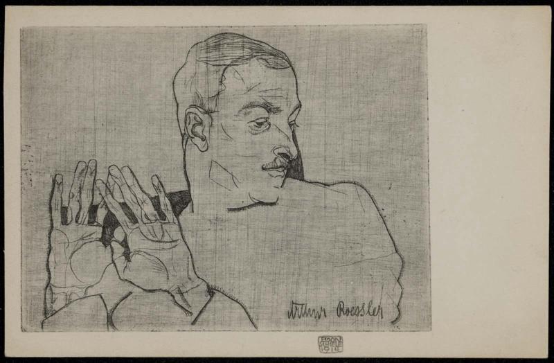 Portrait of Arthur Roessler