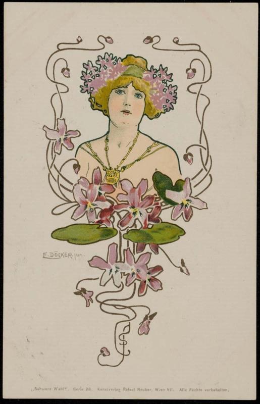 Purple flowers, from the series Tough Choice