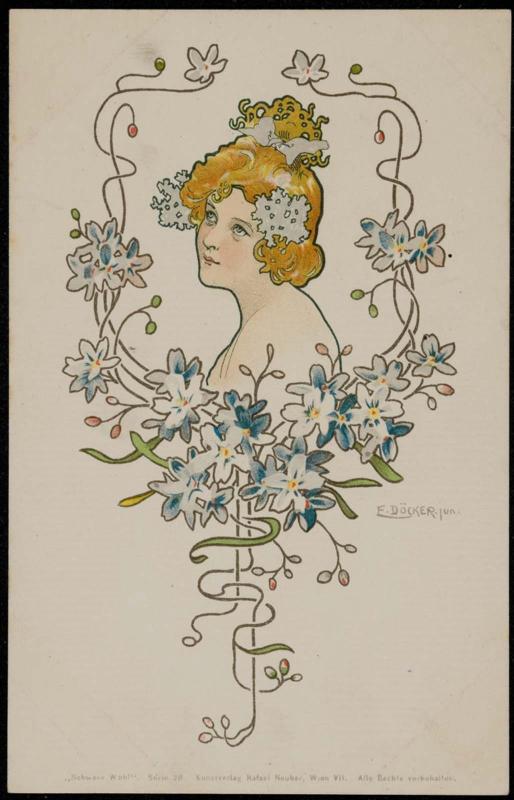 Blue flowers, from the series Tough Choice