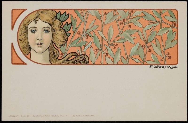 Foliage with berries, from the series Modern