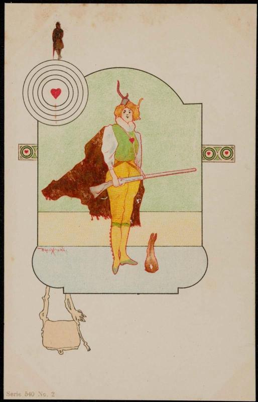 Heart in the bullseye