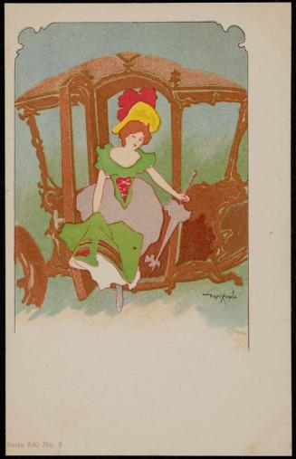 Leaving a carriage