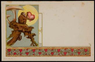 Monkey with a heart