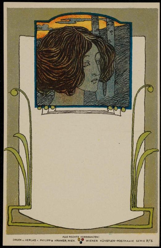 Woman at sunset