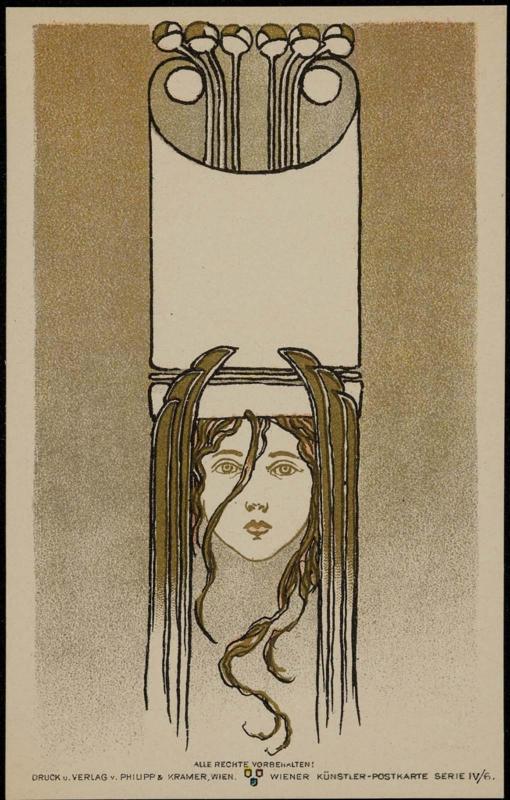 Woman with golden hair