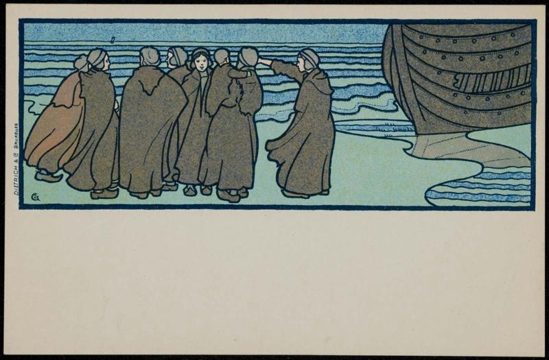 Women waiting at the shore, from the series The Sea