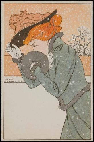 Walking in the snow, from the series Their Gestures