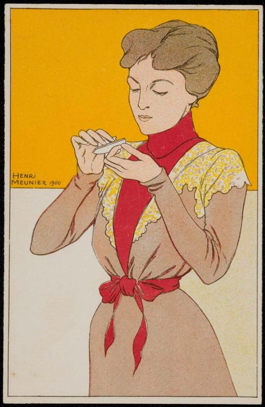 Filing nails, from the series Their Gestures