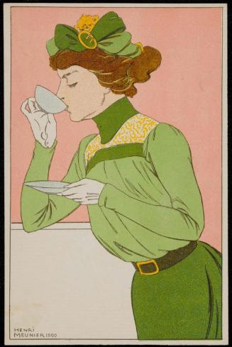 Sipping tea, from the series Their Gestures