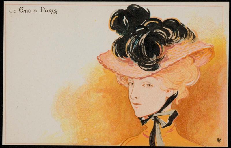 Card three, from the series The Chic in Paris