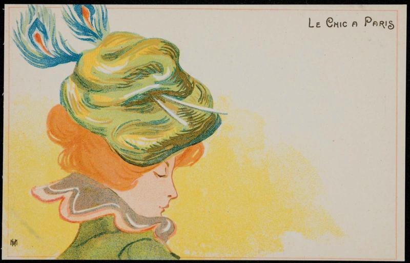 Card five, from the series The Chic in Paris