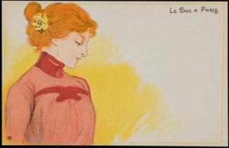 Card nine, from the series The Chic in Paris