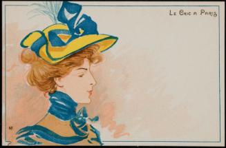 Card eleven, from the series The Chic in Paris