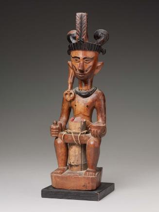 Seated ancestor figure
