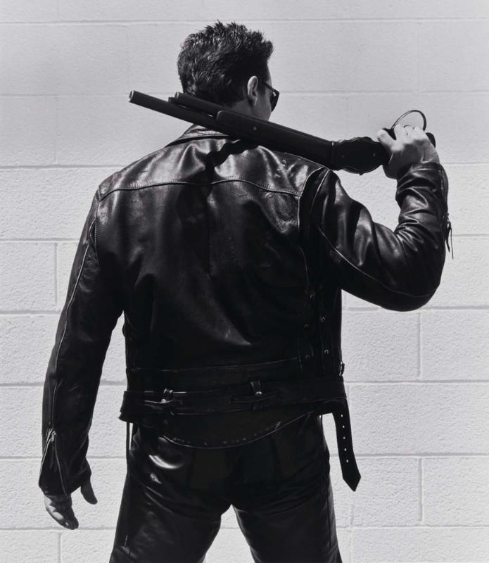 Arnold Schwarzenegger (Back View), Los Angeles