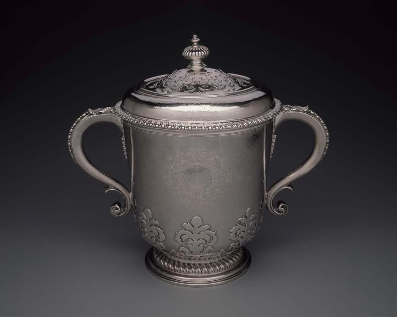 Two-handled Cup and Cover