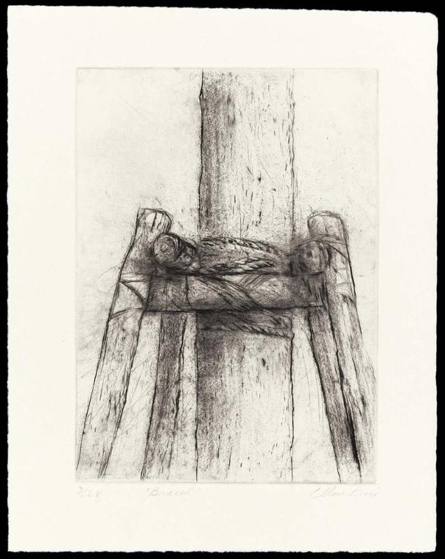 Braced (from the portfolio, Translations 2006)
