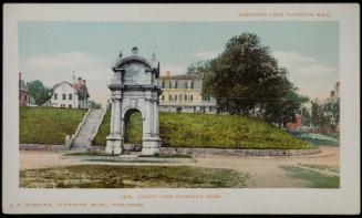 Canopy over Plymouth Rock. 5386