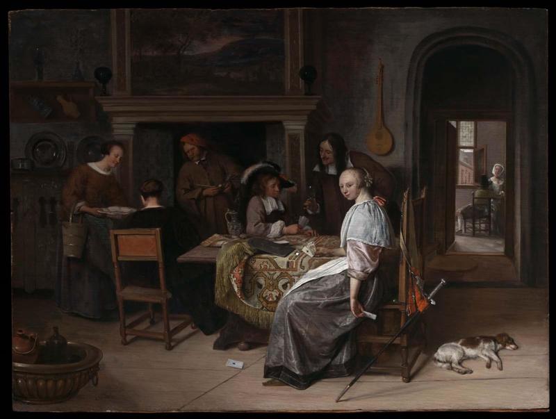 A Card Game in a Tavern