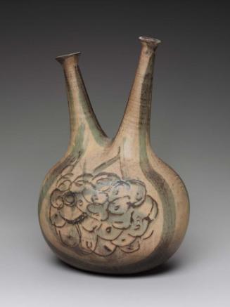 Bottle with two long necks
