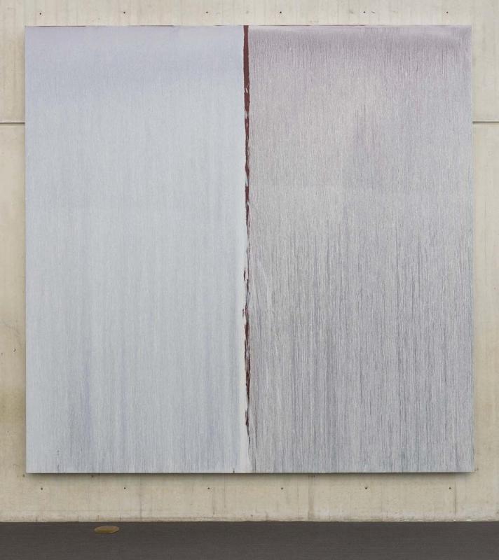 Two Whites Over Antique Red Over Cadmium Red