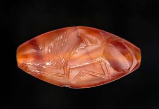 Amygdaloid seal with a lion