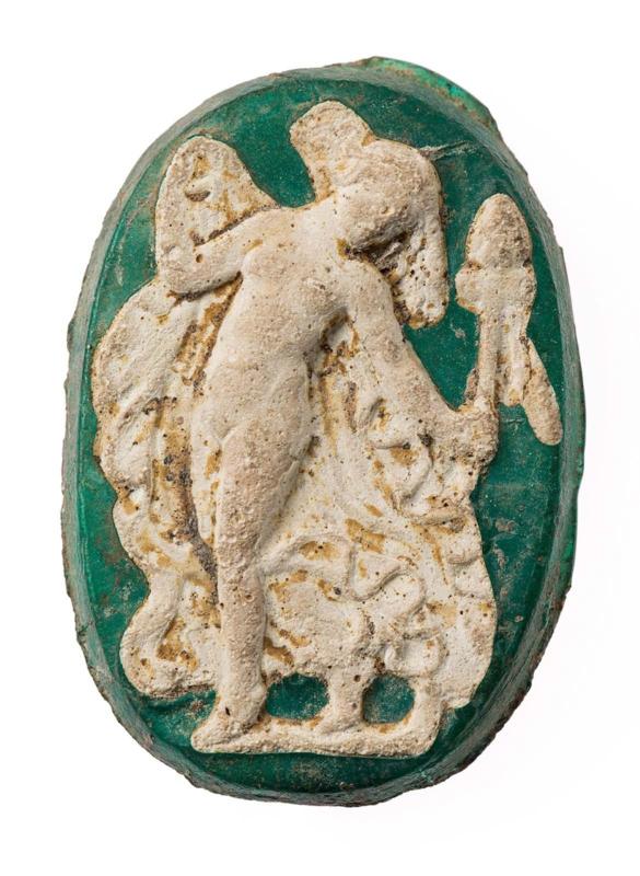 Cameo with a maenad
