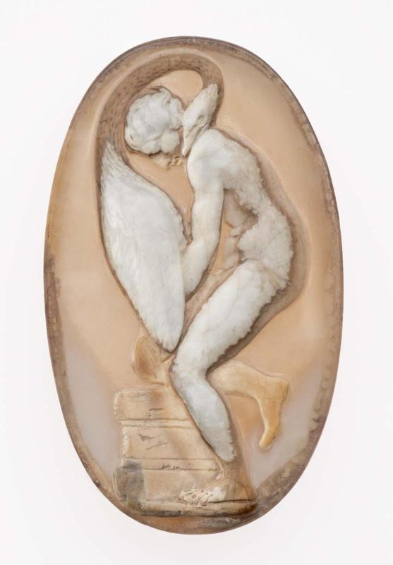 Cameo with Leda and the swan