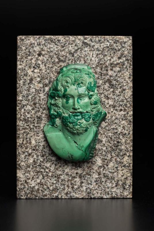 Cameo with bust of Zeus