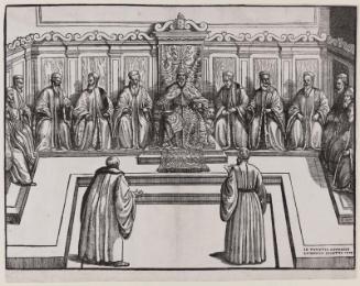 Doge Alvise Mocenigo in the Collegio in Venice