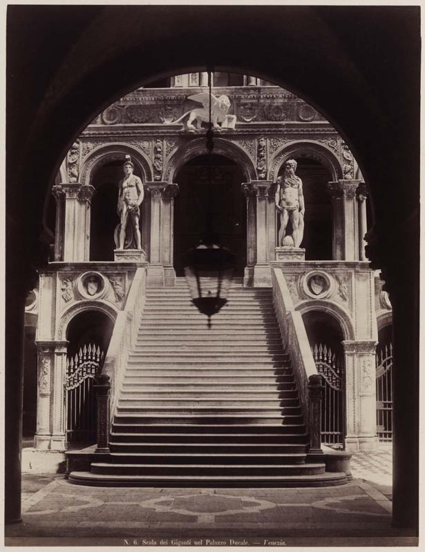 The Stairway of the Giants at the Ducal Palace, Venice