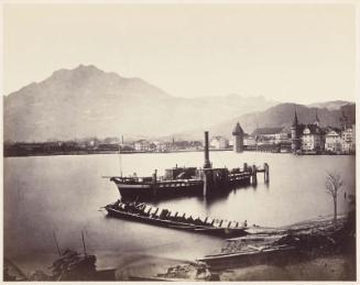 Lucern, Switzerland, Abbot Acadeum, Steam Paddle Wheeler