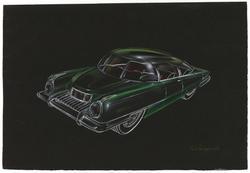 Design for a two-door car