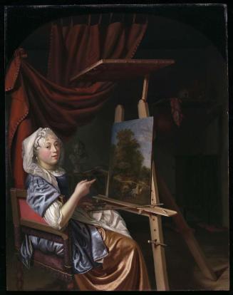 Self-Portrait in Her Studio
