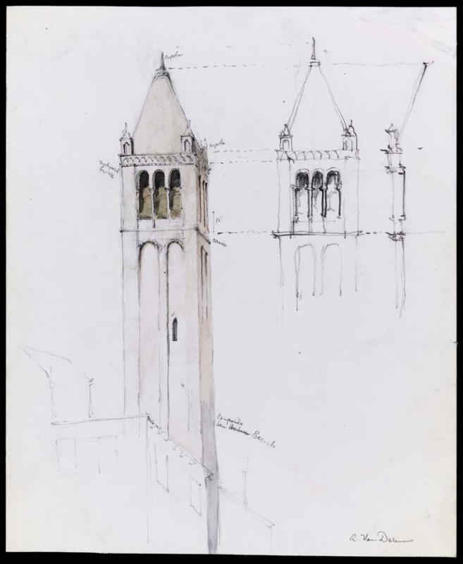 Campanile (Bell Tower of the Church of San Barnaba, Venice)
