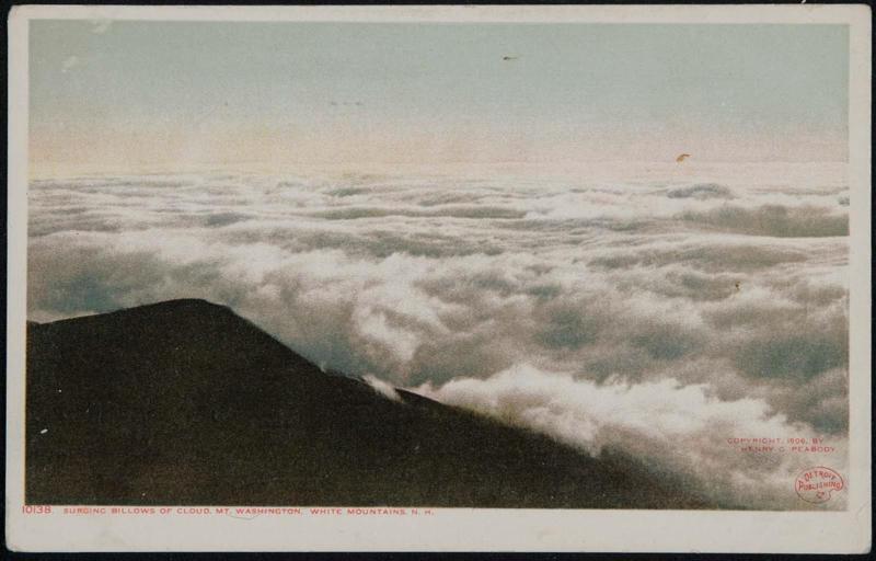Surging Billows of Cloud, Mt. Washington, White Mountains, N.H. 10138