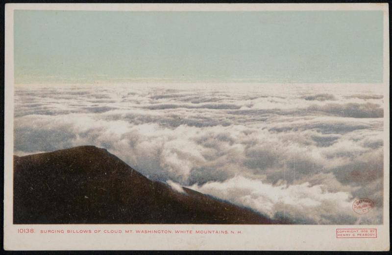 Surging Billows of Cloud, Mt. Washington, White Mountains, N.H. 10138