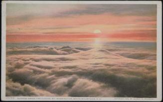 Sunrise Above the Clouds, Mt Washington, White Mountains, N.H. 10139