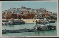 Mt. Adams from the River, Cincinnati, Ohio. 11450