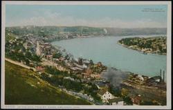 Up the Ohio, from Mt. Adams, Cincinnati, Ohio. 11466