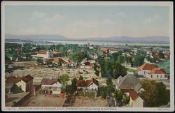 Bird's-Eye View of Needles, Calif., Showing Colorado River in the Distance. 11972