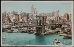 New York and Brooklyn Bridge. 12335
