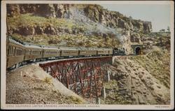 California Limited Crossing Johnson 's Canyon, Arizona. 12992