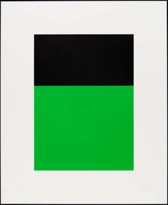 Ten Color Lithographs: Black/Green