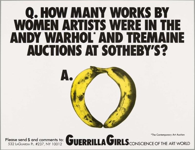 Q. How Many Works By Women Artists Were In The Andy Warhol And Tremaine Auctions At Sotheby's?