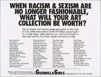 When Racism & Sexism Are No Longer Fashionable, What Will Your Art Collection Be Worth?